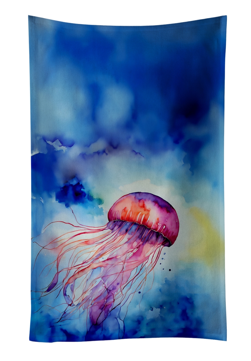 DAC2792KTWL 25 x 15 in. Jellyfish Kitchen Towel