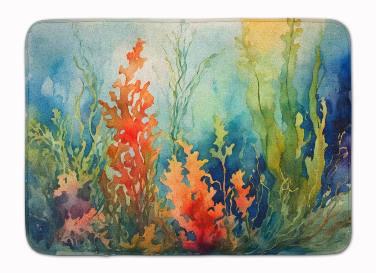 DAC2823RUG 19 x 27 in. Seaweed Memory Foam Kitchen Mat