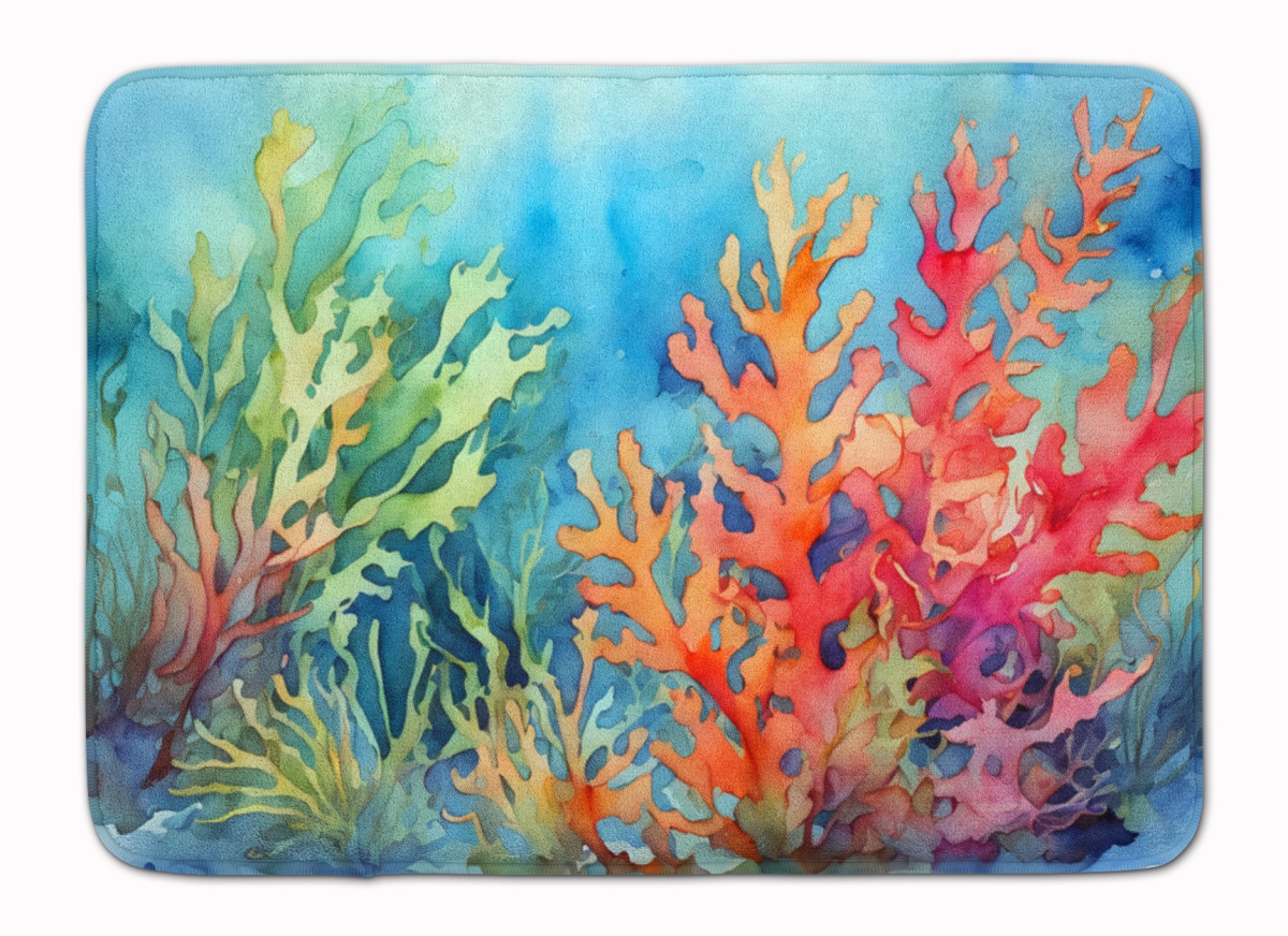 DAC2825RUG 19 x 27 in. Seaweed Memory Foam Kitchen Mat