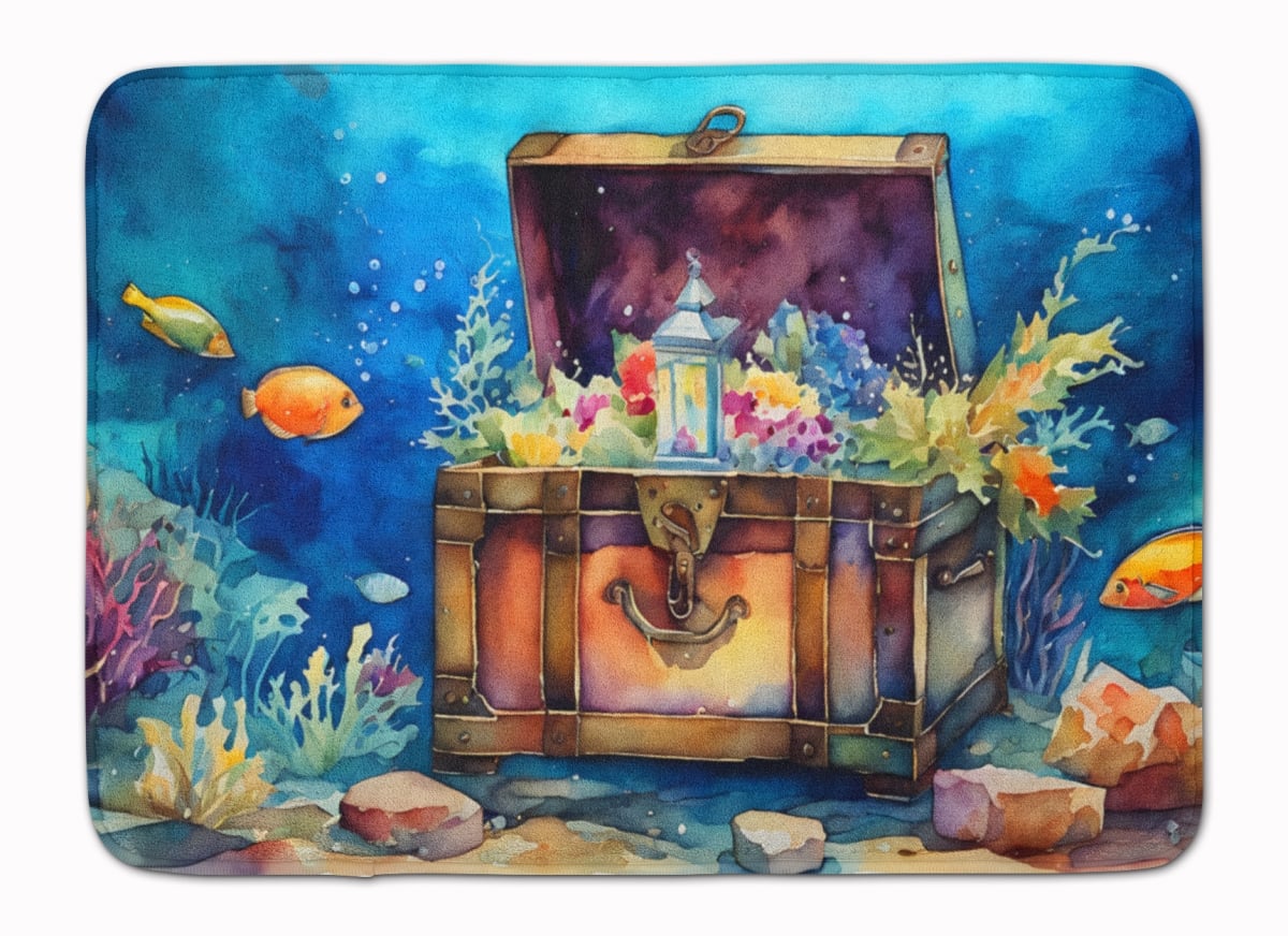 DAC2835RUG 19 x 27 in. Treasure Chest Memory Foam Kitchen Mat