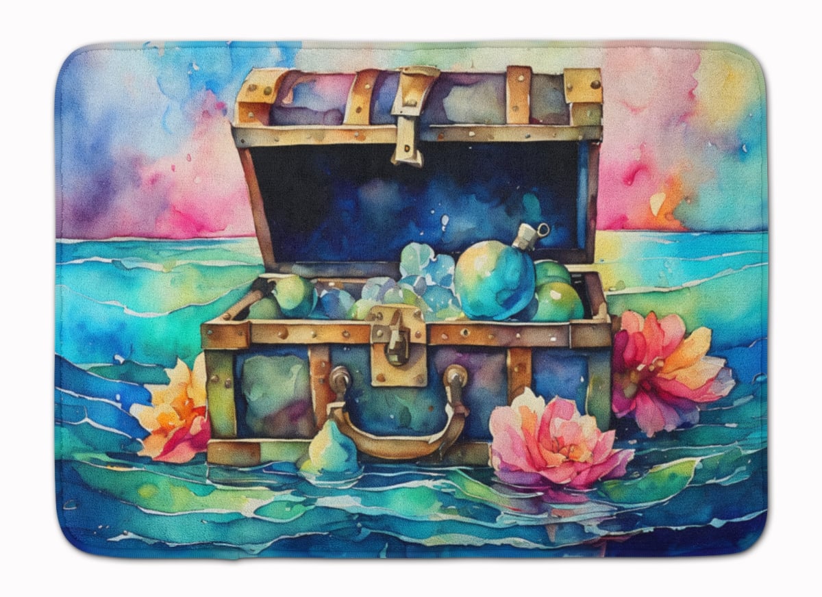 DAC2836RUG 19 x 27 in. Treasure Chest Memory Foam Kitchen Mat