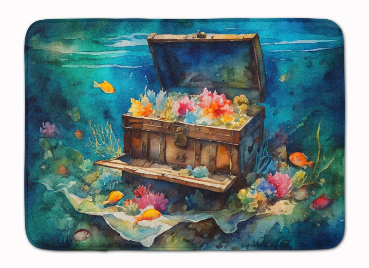DAC2838RUG 19 x 27 in. Treasure Chest Memory Foam Kitchen Mat