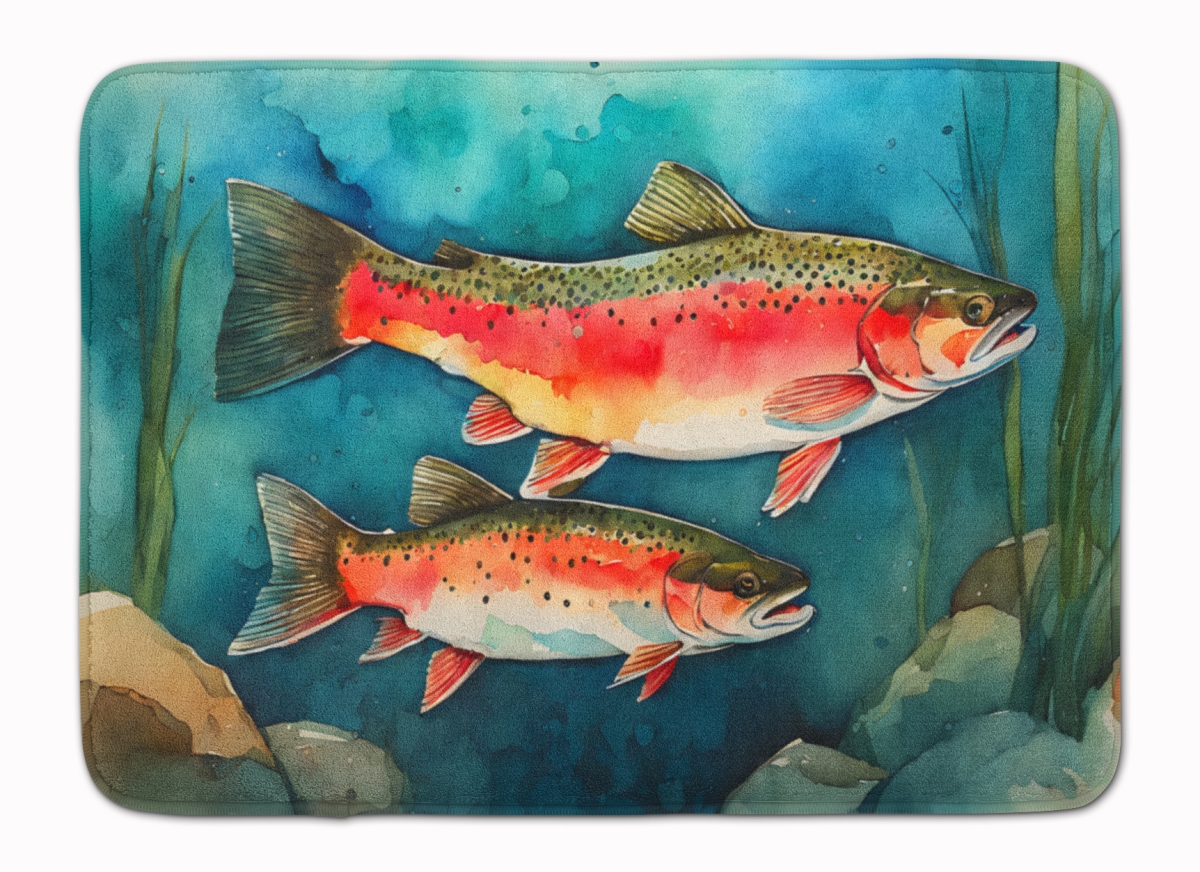 DAC2839RUG 19 x 27 in. Trout Memory Foam Kitchen Mat