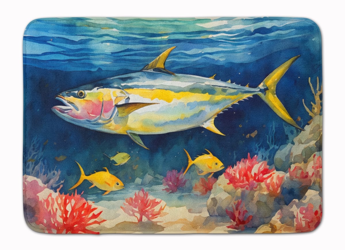 DAC2842RUG 19 x 27 in. Yellowfin Tuna Memory Foam Kitchen Mat