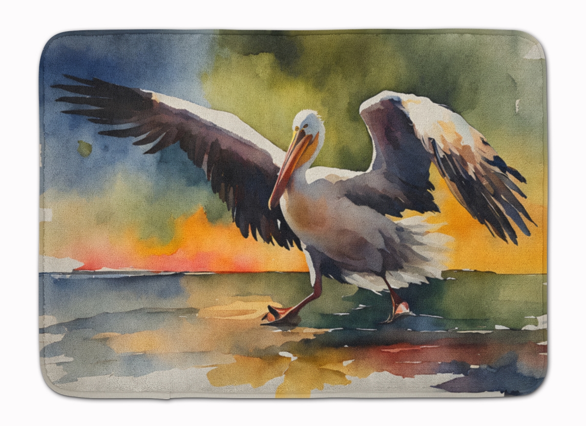 DAC2851RUG 19 x 27 in. Pelican Memory Foam Kitchen Mat