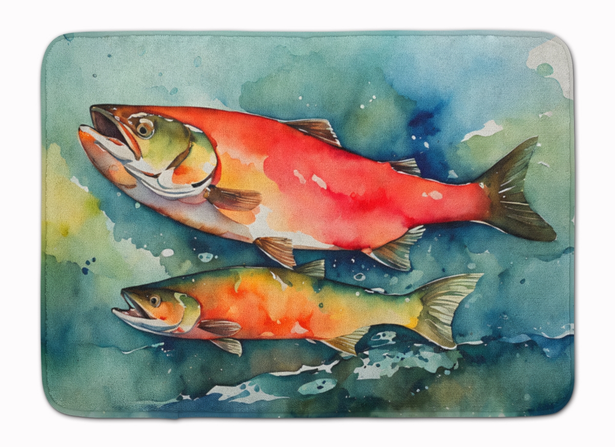 DAC2818RUG 19 x 27 in. Salmon Memory Foam Kitchen Mat