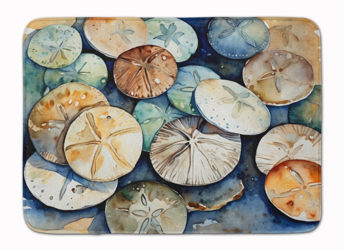 DAC2819RUG 19 x 27 in. Sand Dollars Memory Foam Kitchen Mat