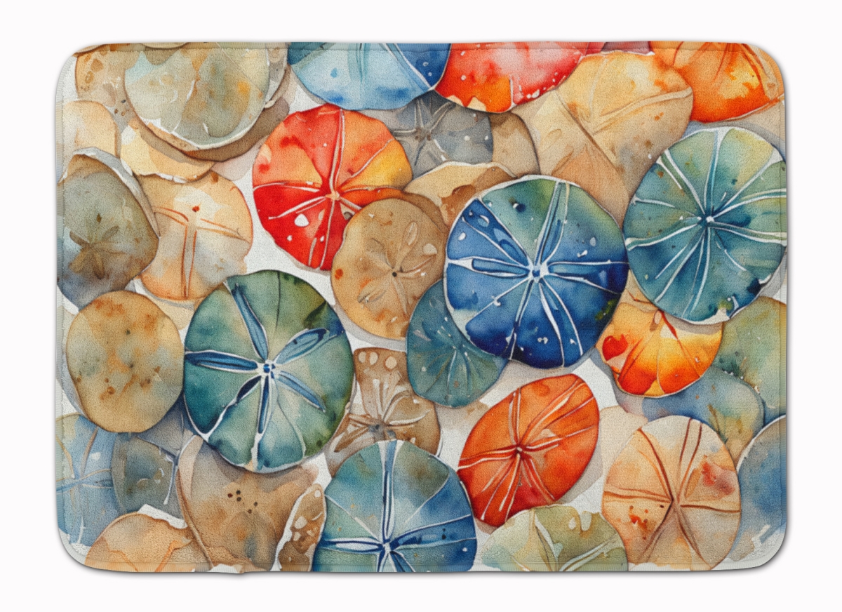DAC2820RUG 19 x 27 in. Sand Dollars Memory Foam Kitchen Mat