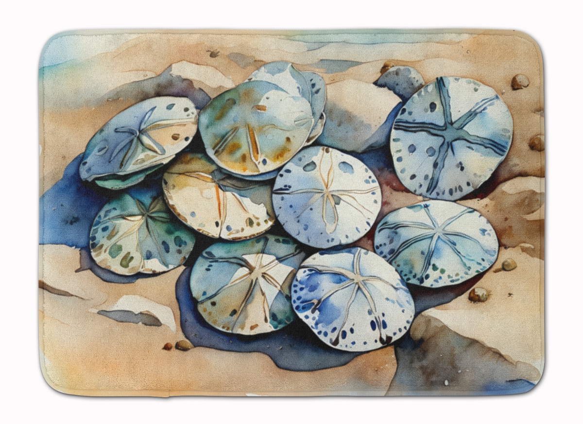 DAC2821RUG 19 x 27 in. Sand Dollars Memory Foam Kitchen Mat