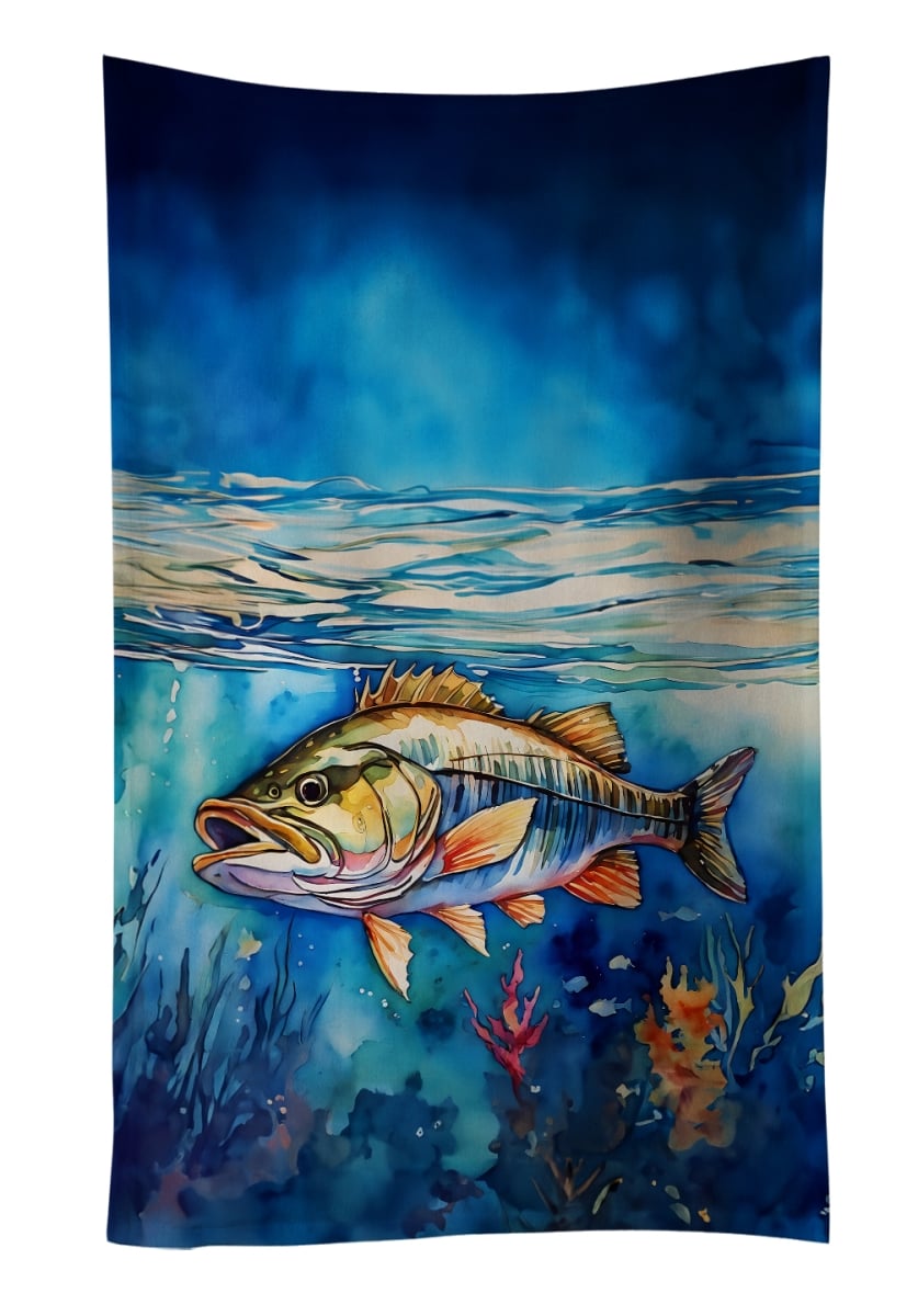 DAC2833KTWL 25 x 15 in. Striped Bass Kitchen Towel