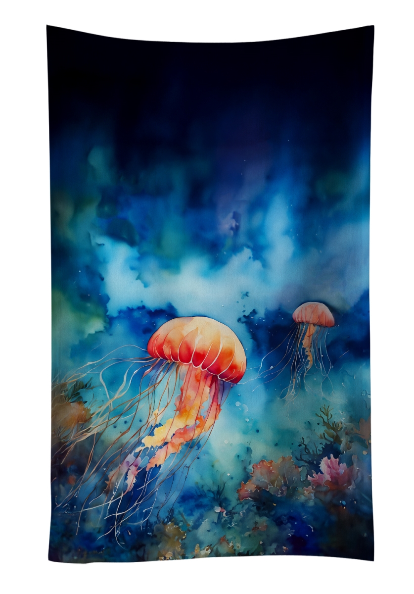 DAC2793KTWL 25 x 15 in. Jellyfish Kitchen Towel