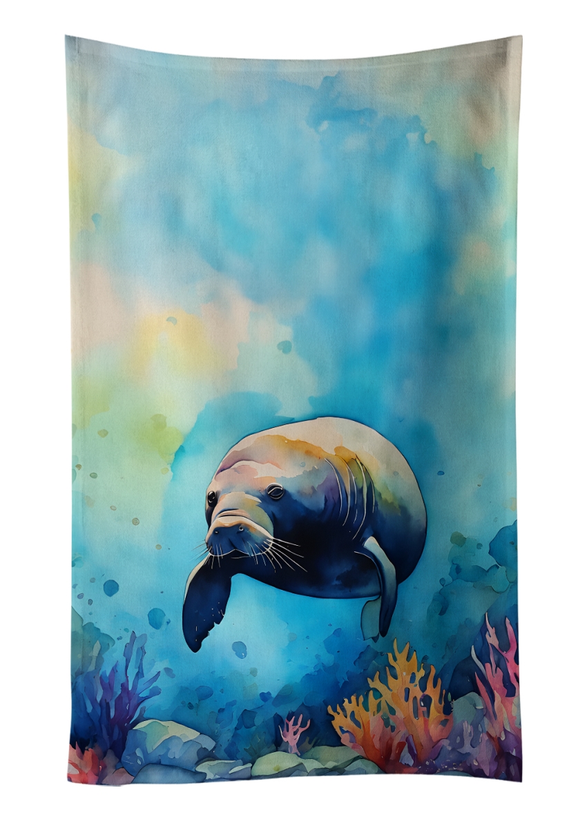 DAC2810KTWL 25 x 15 in. Manatee Kitchen Towel