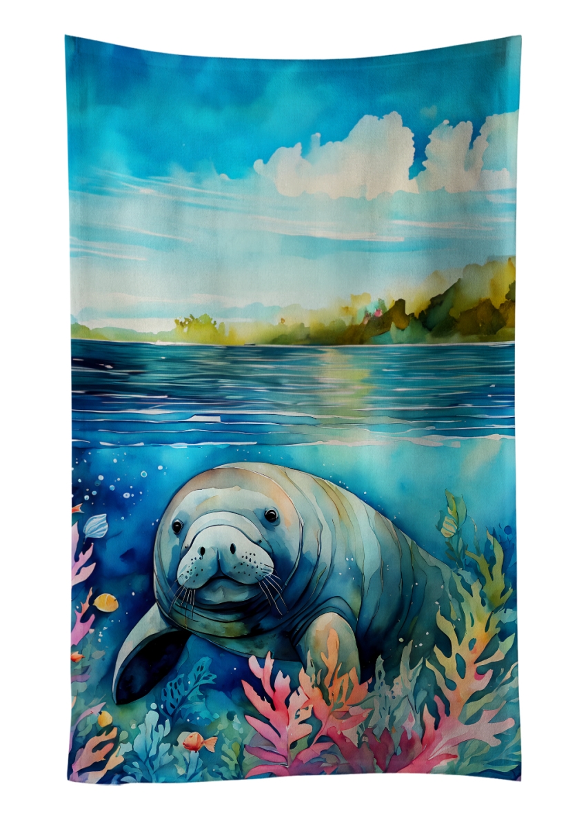 DAC2812KTWL 25 x 15 in. Manatee Kitchen Towel