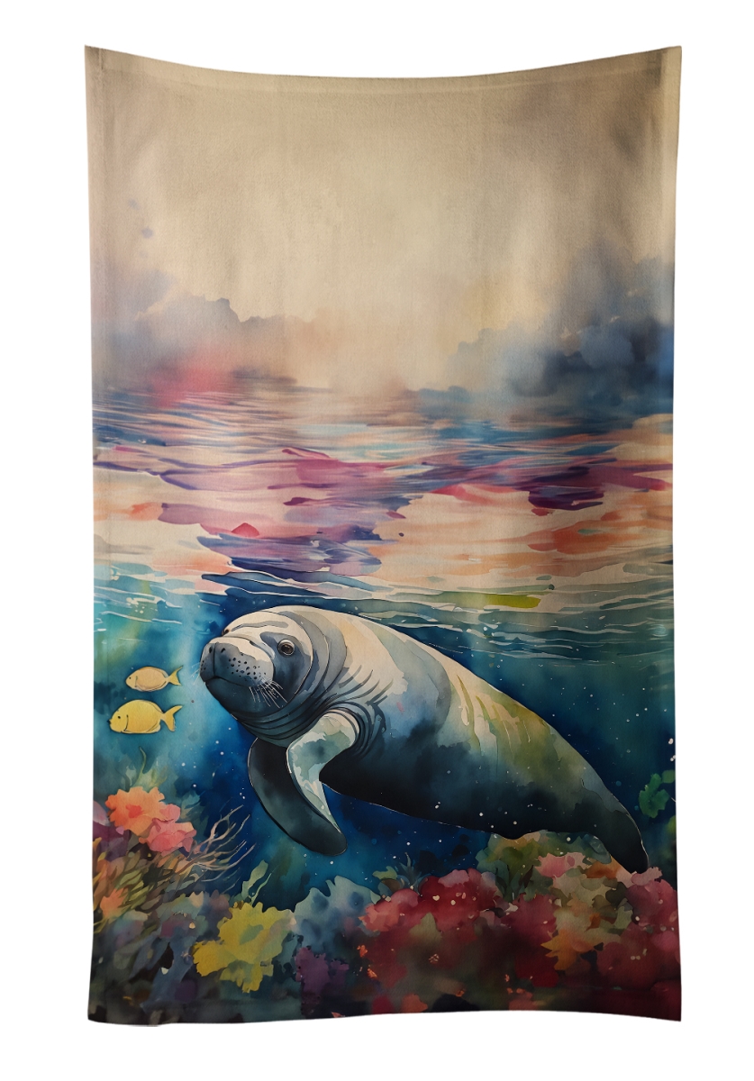 DAC2813KTWL 25 x 15 in. Manatee Kitchen Towel