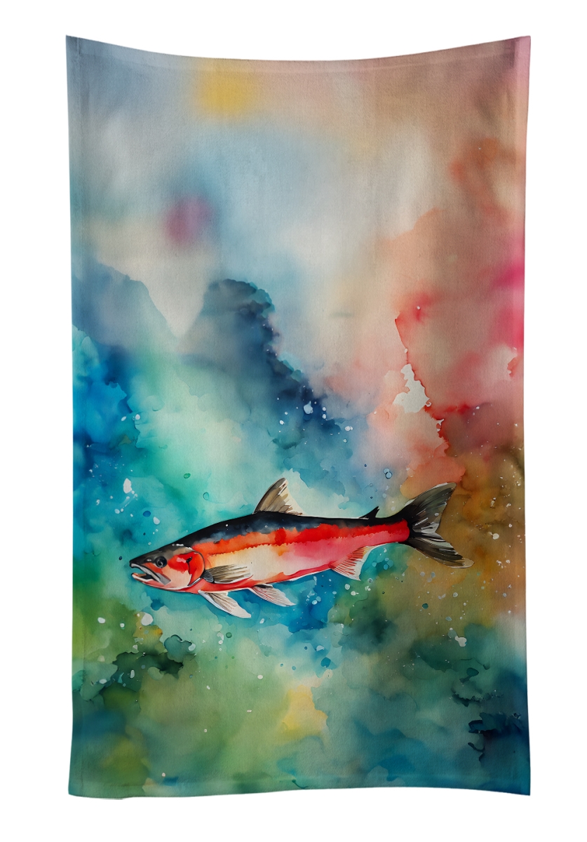 DAC2817KTWL 25 x 15 in. Salmon Kitchen Towel