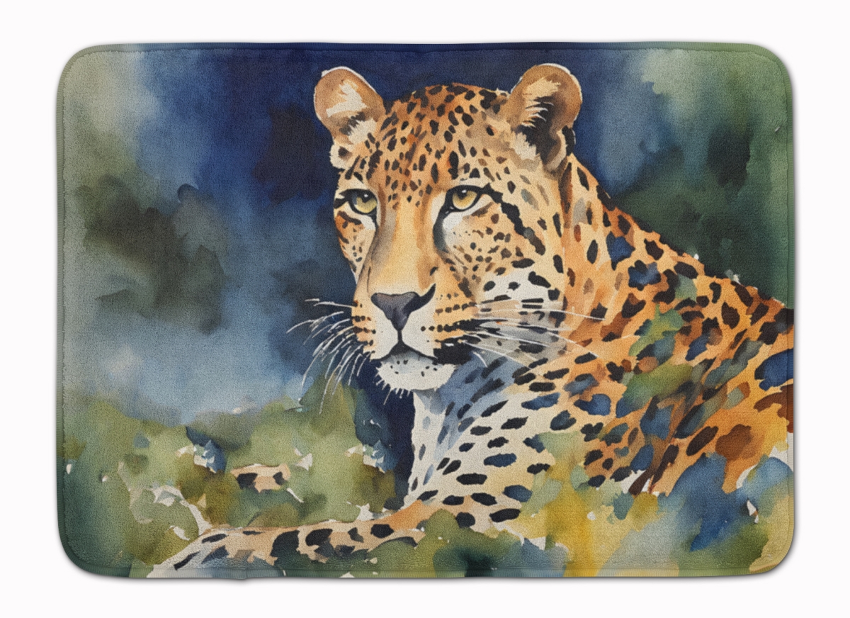DAC2946RUG 19 x 27 in. Leopard Memory Foam Kitchen Mat