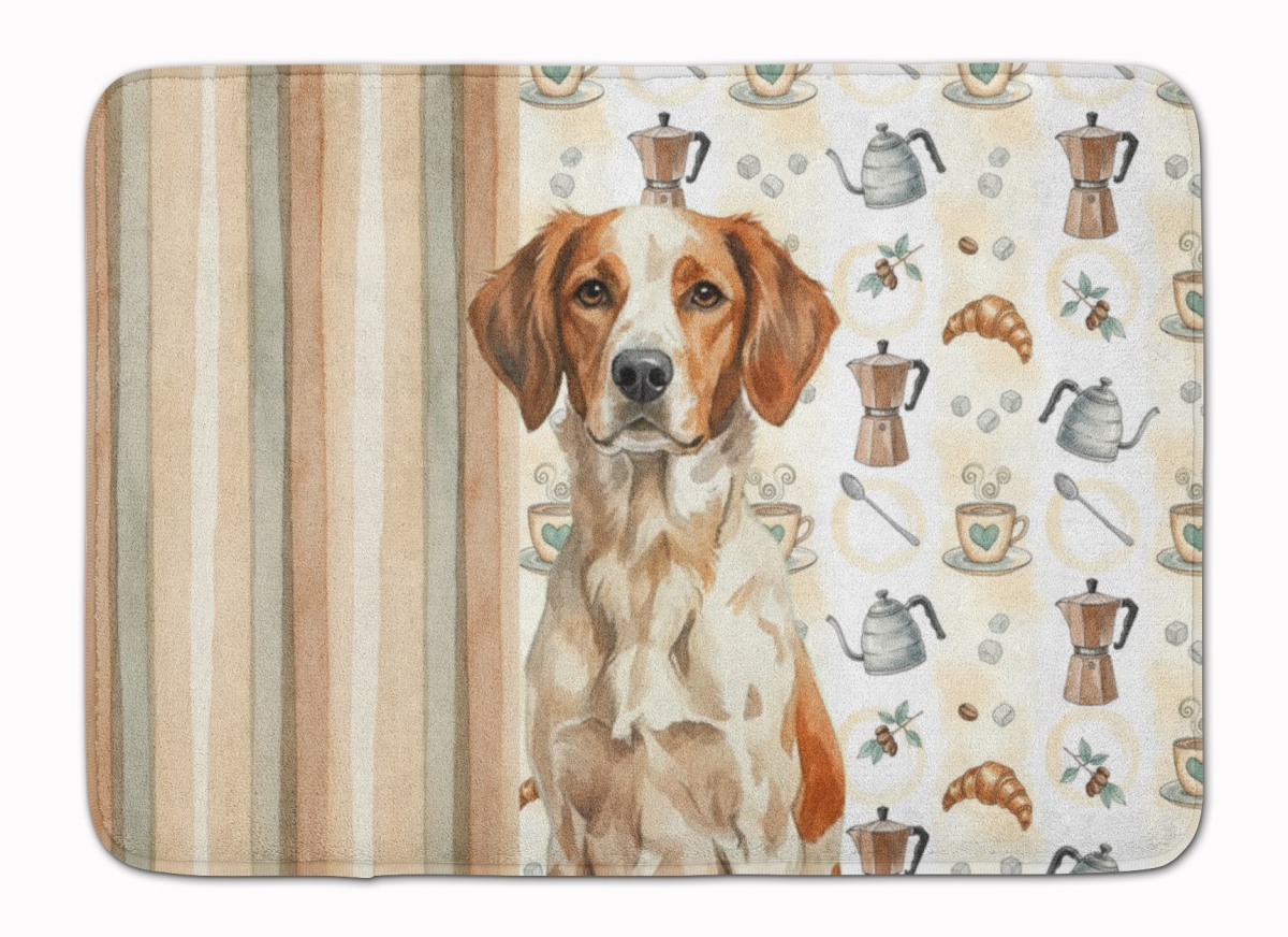WDK7345RUG 19 x 27 in. Roan Brittany Coffee Bar Memory Foam Kitchen Mat