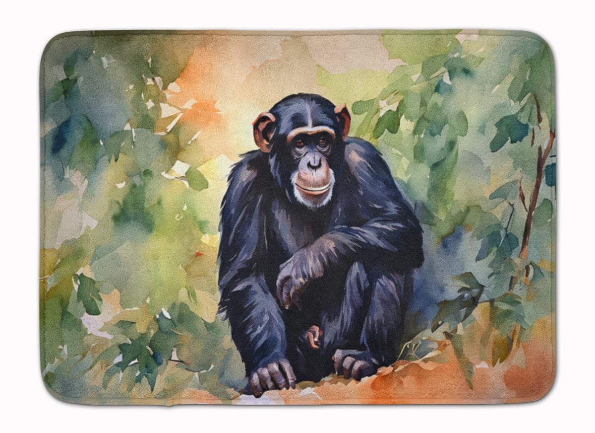 DAC2891RUG 19 x 27 in. Chimpanzee Memory Foam Kitchen Mat