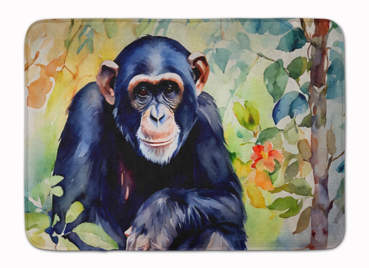 DAC2892RUG 19 x 27 in. Chimpanzee Memory Foam Kitchen Mat