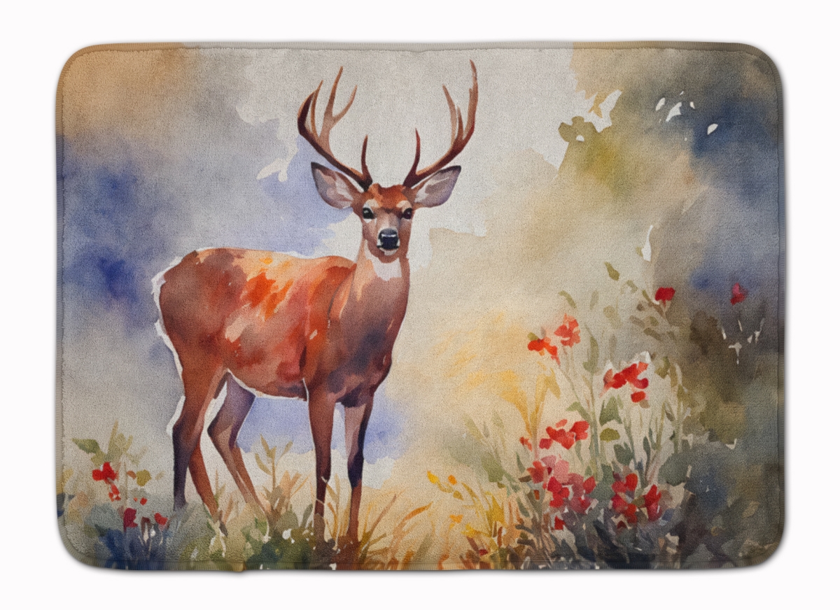 DAC2904RUG 19 x 27 in. Deer Memory Foam Kitchen Mat