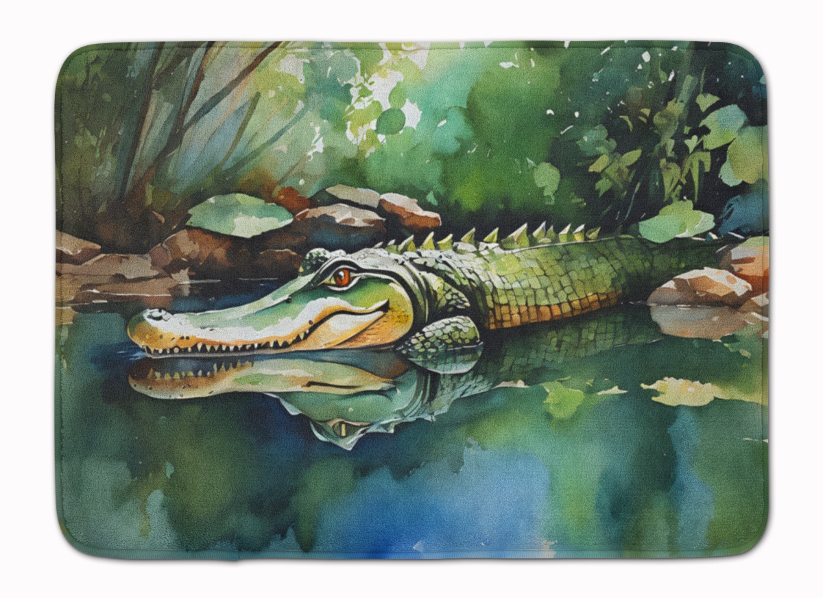 DAC2869RUG 19 x 27 in. Alligator Memory Foam Kitchen Mat