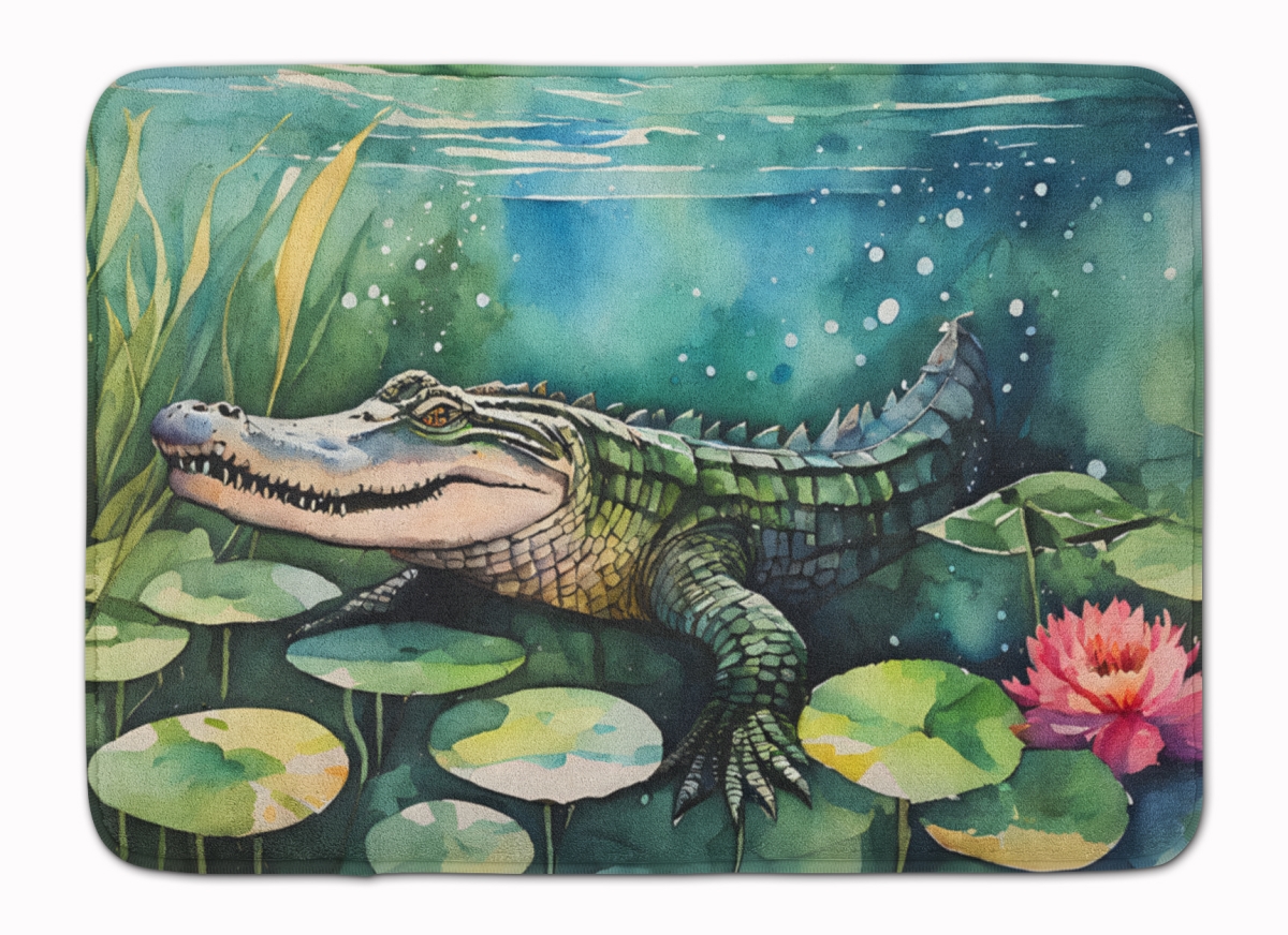 DAC2870RUG 19 x 27 in. Alligator Memory Foam Kitchen Mat