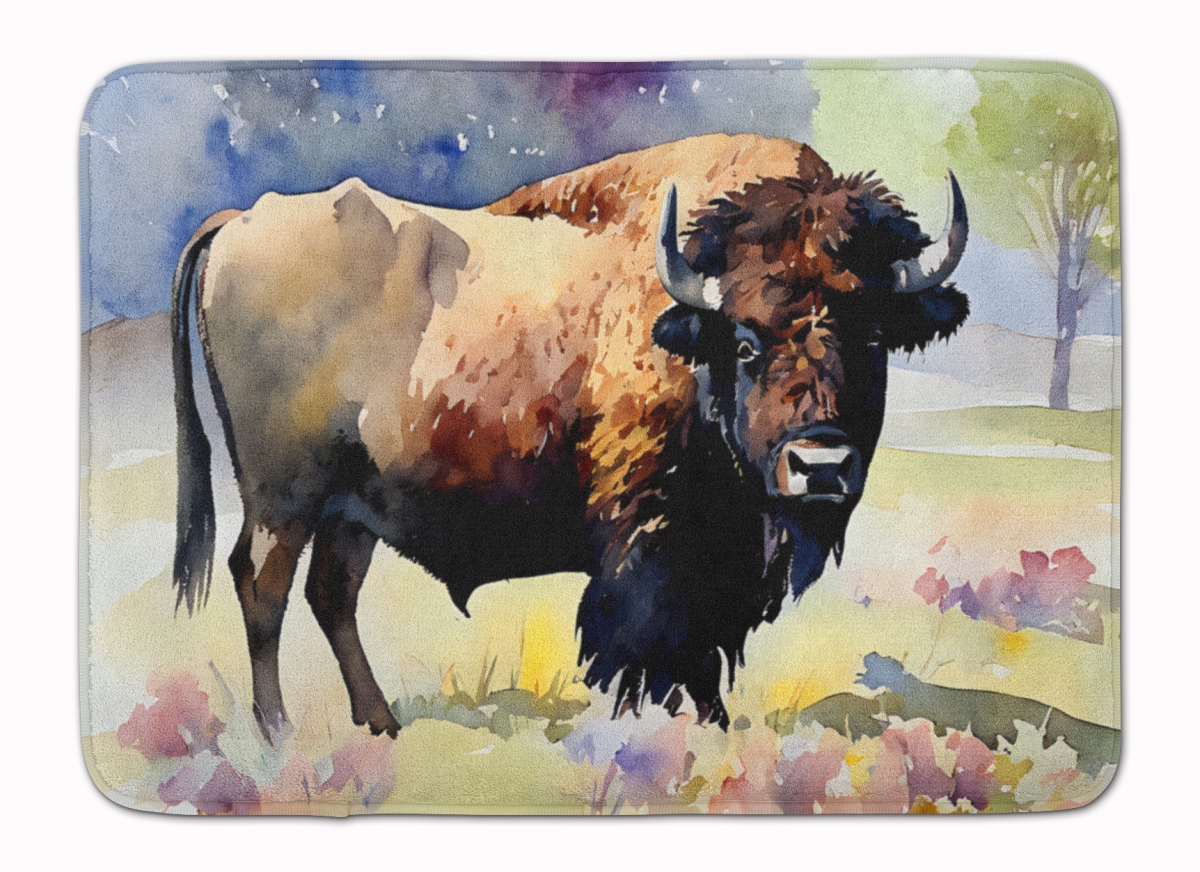 DAC2873RUG 19 x 27 in. American Bison Memory Foam Kitchen Mat