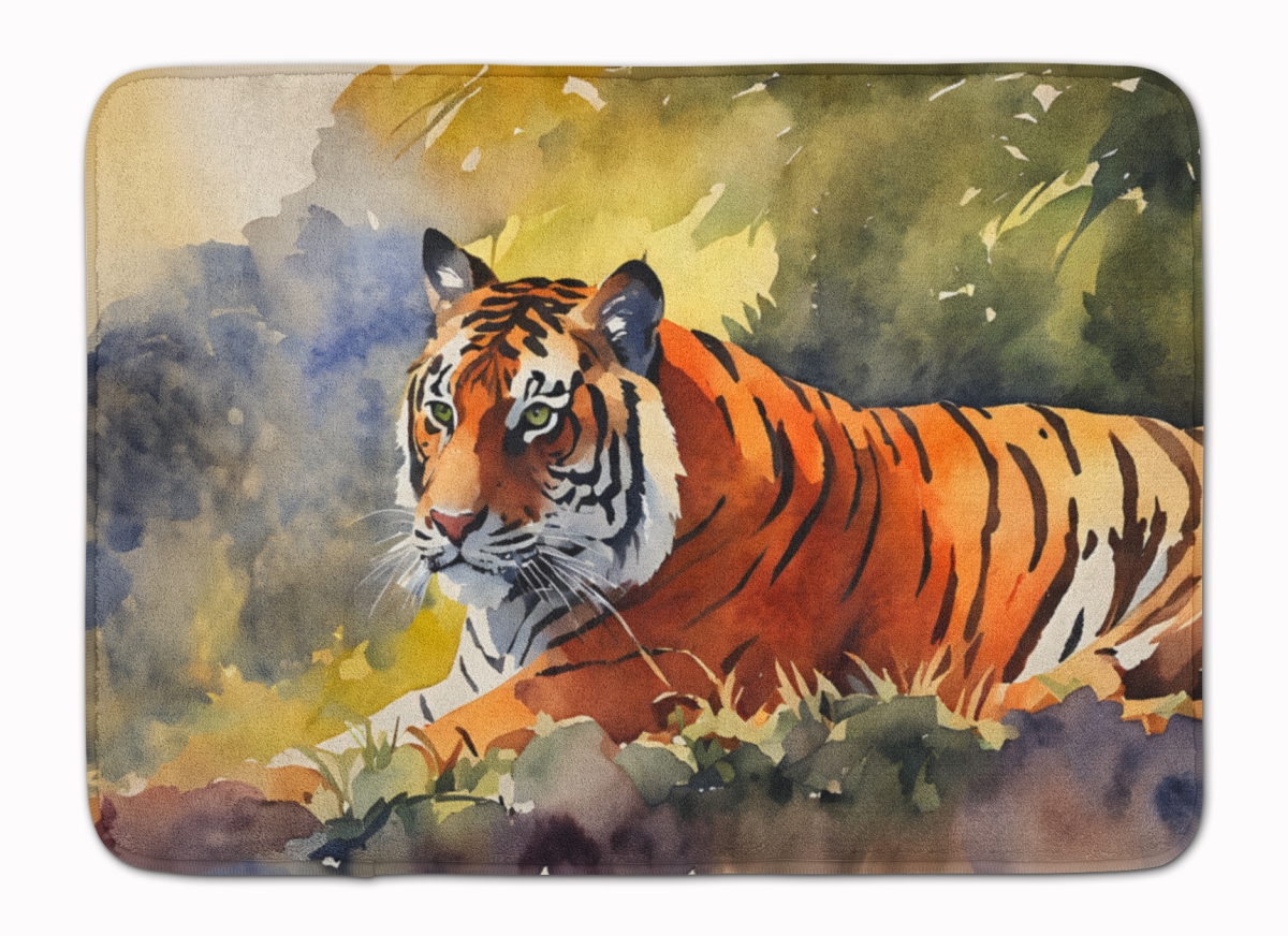 DAC2879RUG 19 x 27 in. Bengal Tiger Memory Foam Kitchen Mat