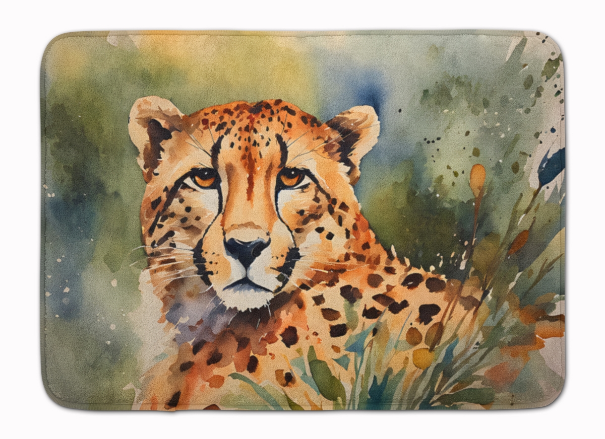 DAC2887RUG 19 x 27 in. Cheetah Memory Foam Kitchen Mat
