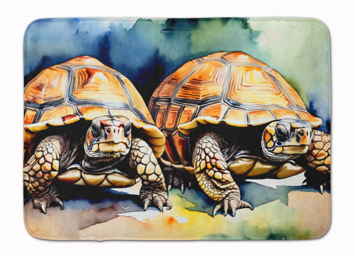 DAC2994RUG 19 x 27 in. Turtles Tortoises Memory Foam Kitchen Mat