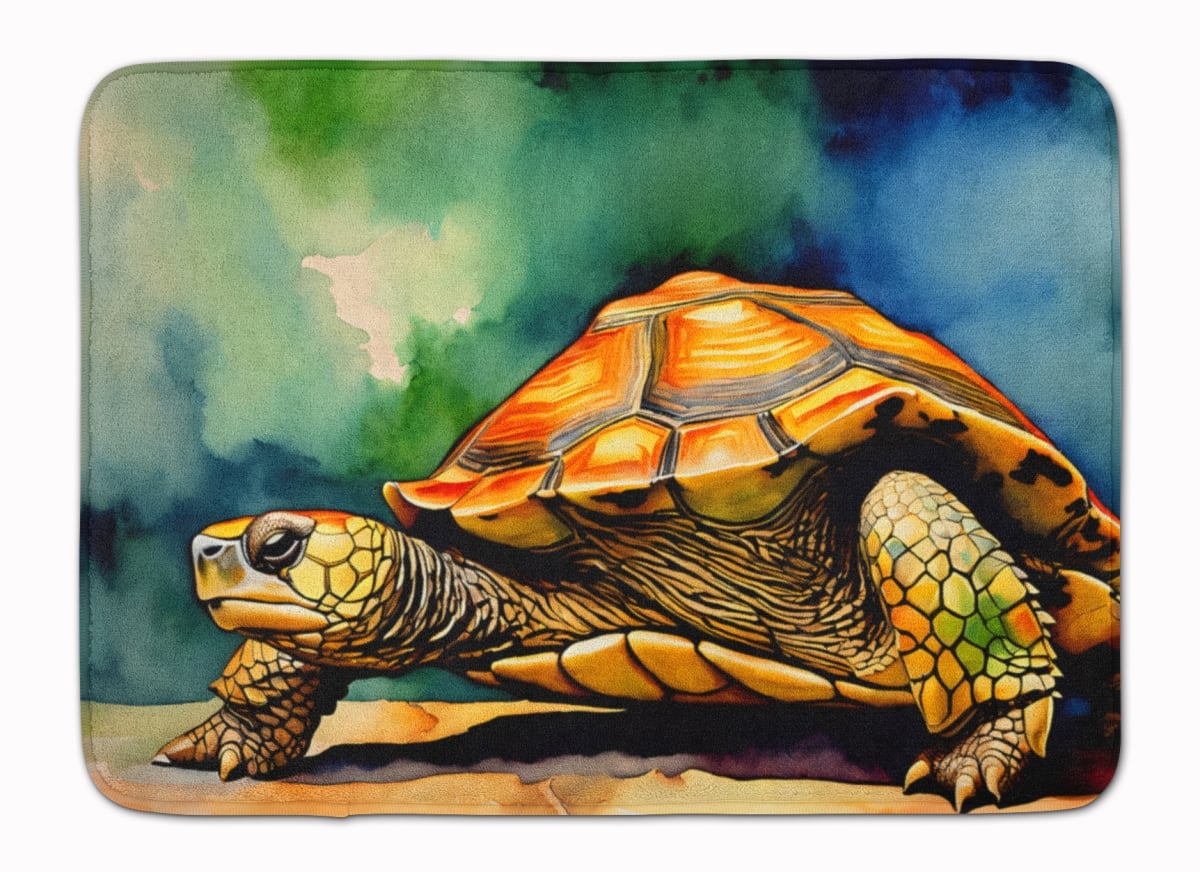DAC2995RUG 19 x 27 in. Turtles Tortoises Memory Foam Kitchen Mat