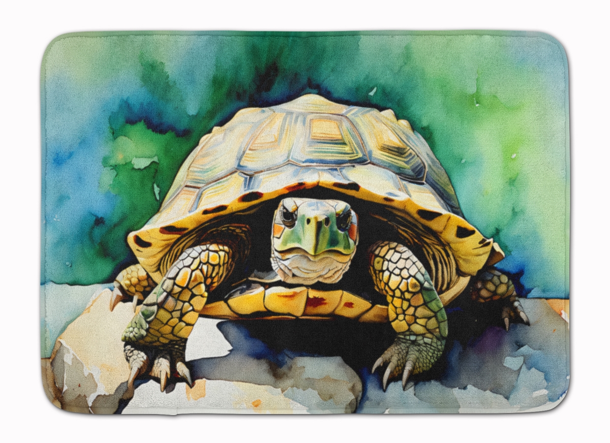 DAC2997RUG 19 x 27 in. Turtles Tortoises Memory Foam Kitchen Mat