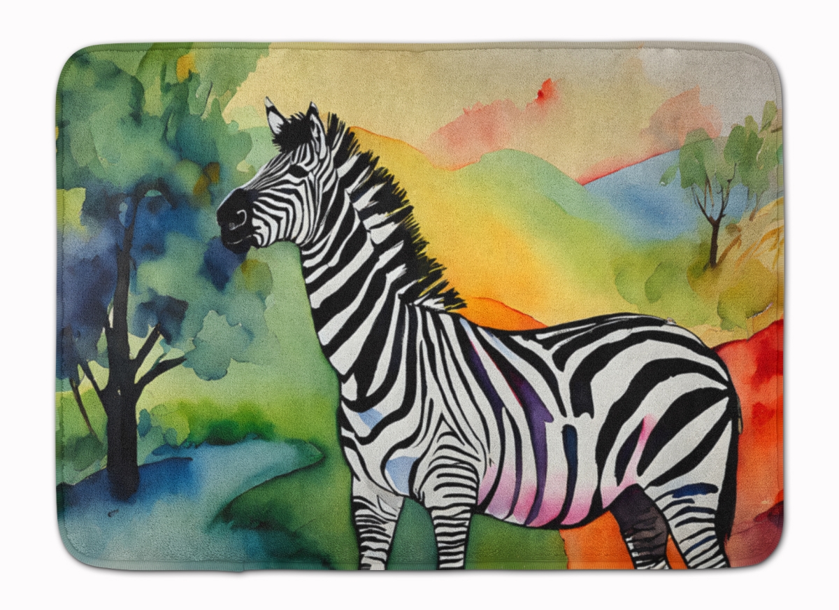 DAC3013RUG 19 x 27 in. Zebra Memory Foam Kitchen Mat