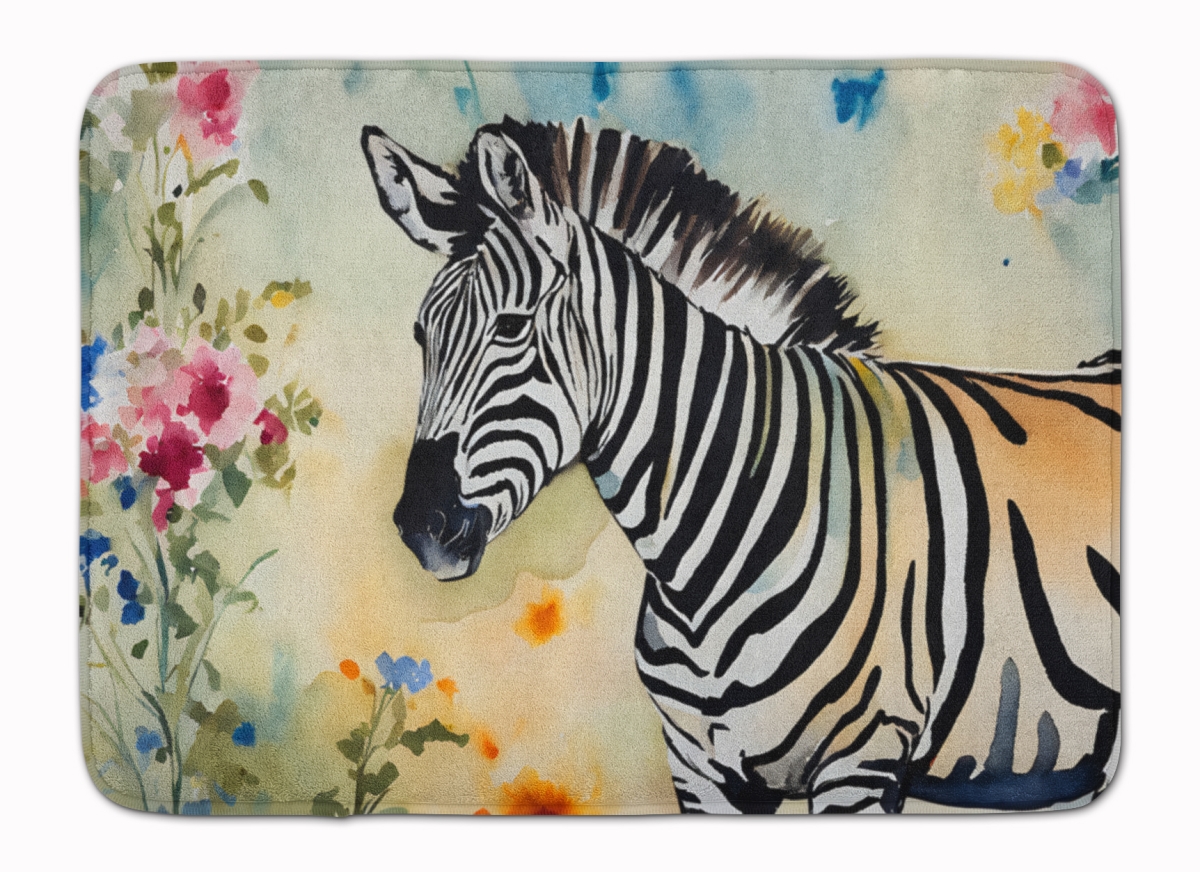 DAC3014RUG 19 x 27 in. Zebra Memory Foam Kitchen Mat