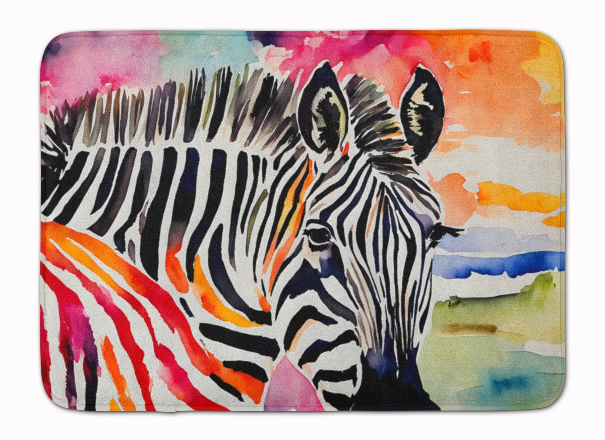 DAC3015RUG 19 x 27 in. Zebra Memory Foam Kitchen Mat