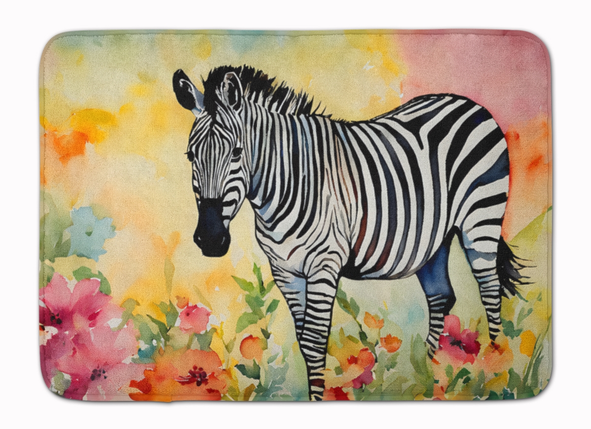 DAC3017RUG 19 x 27 in. Zebra Memory Foam Kitchen Mat