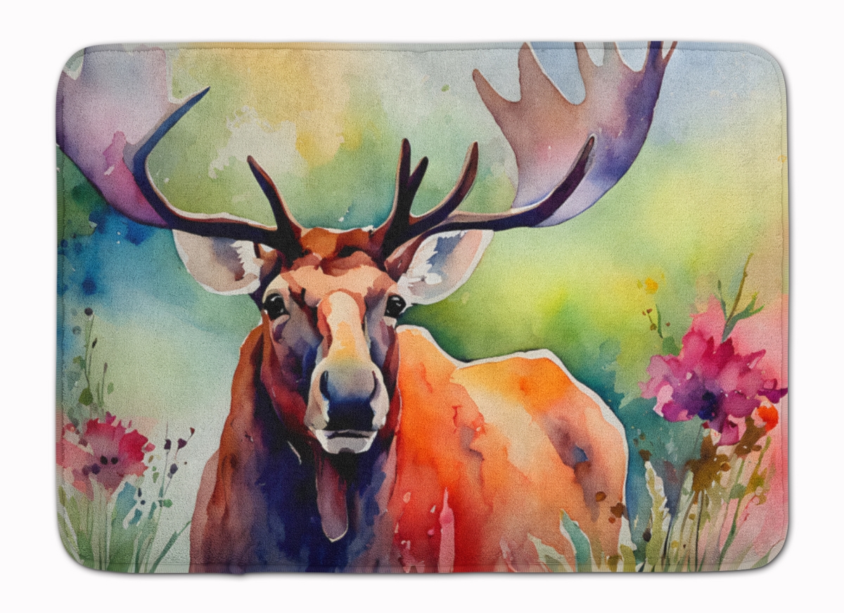 DAC2966RUG 19 x 27 in. Moose Memory Foam Kitchen Mat