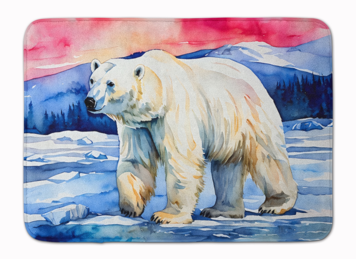 DAC2975RUG 19 x 27 in. Polar Bear Memory Foam Kitchen Mat