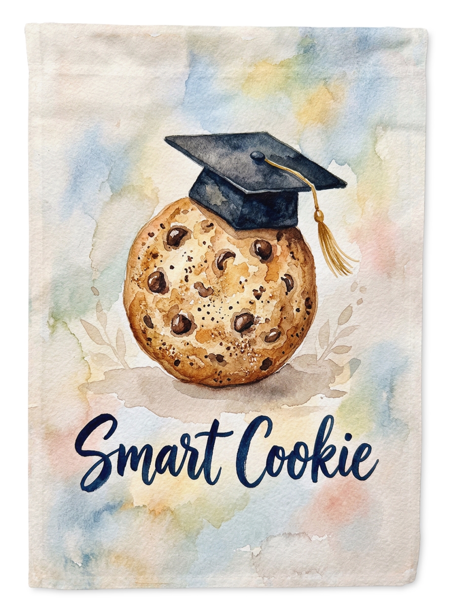 FNT1624CHF 40 x 28 in. Smart Cookie Graduation Art Cookie & Cap House Flag