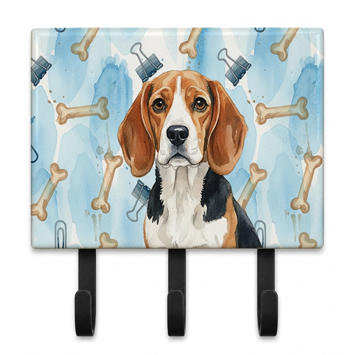 DAC9159TH68 9 x 6 in. Beagle Coworker Leash or Key Holder