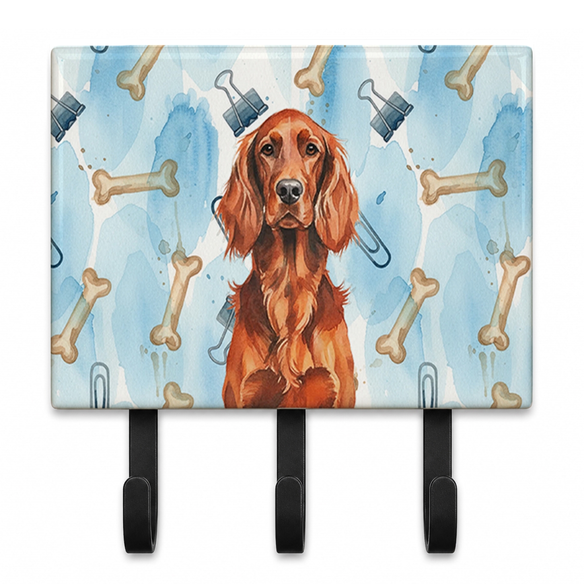 DAC9332TH68 9 x 6 in. Irish Setter Coworker Leash or Key Holder