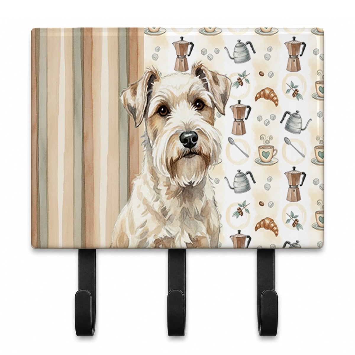 WDK7606TH68 9 x 6 in. Sealyham Terrier Coffee Bar Leash or Key Holder