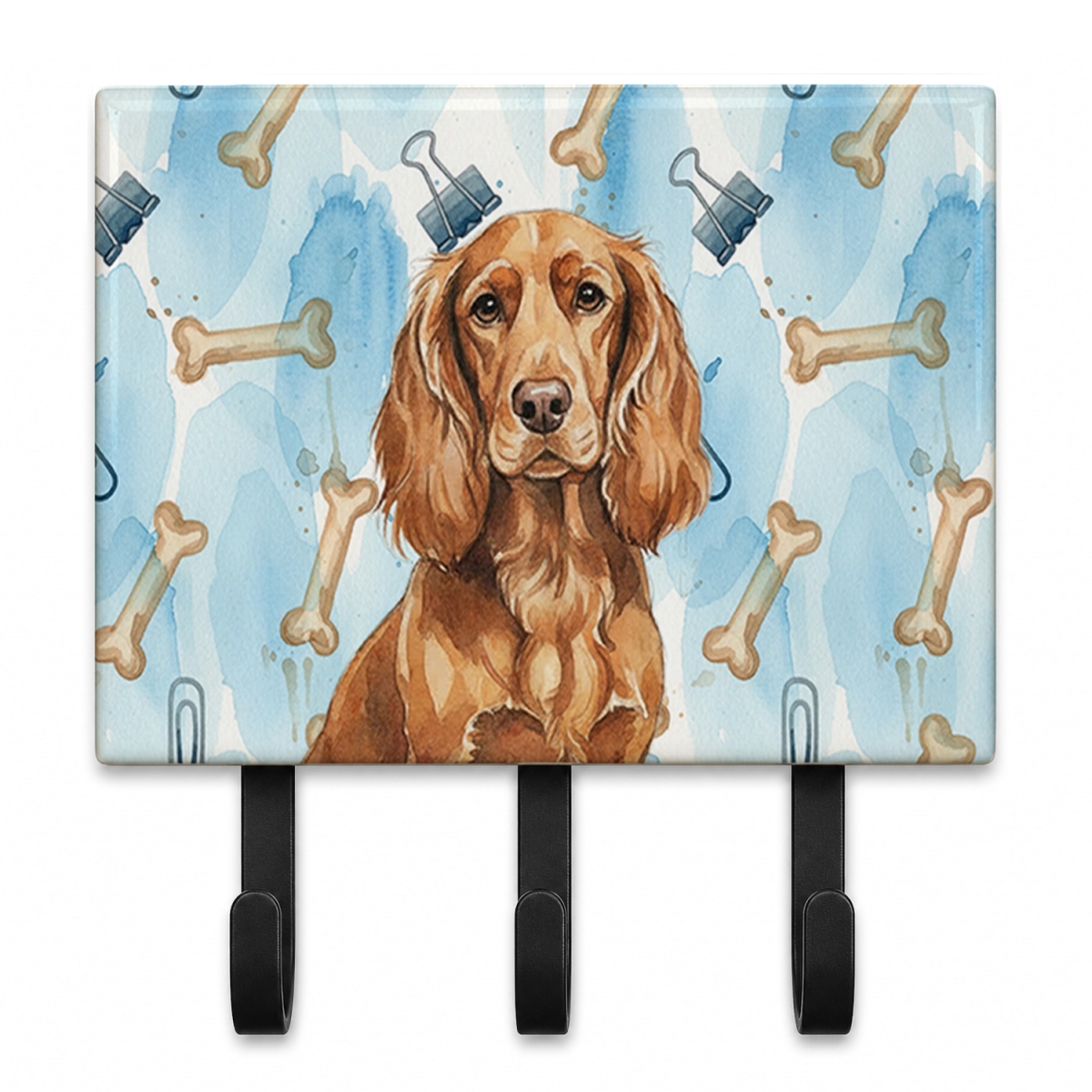 DAC9198TH68 9 x 6 in. Boykin Spaniel Coworker Leash or Key Holder
