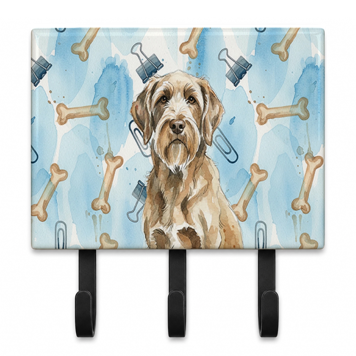 DAC9488TH68 9 x 6 in. Spinone Italiano Coworker Leash or Key Holder