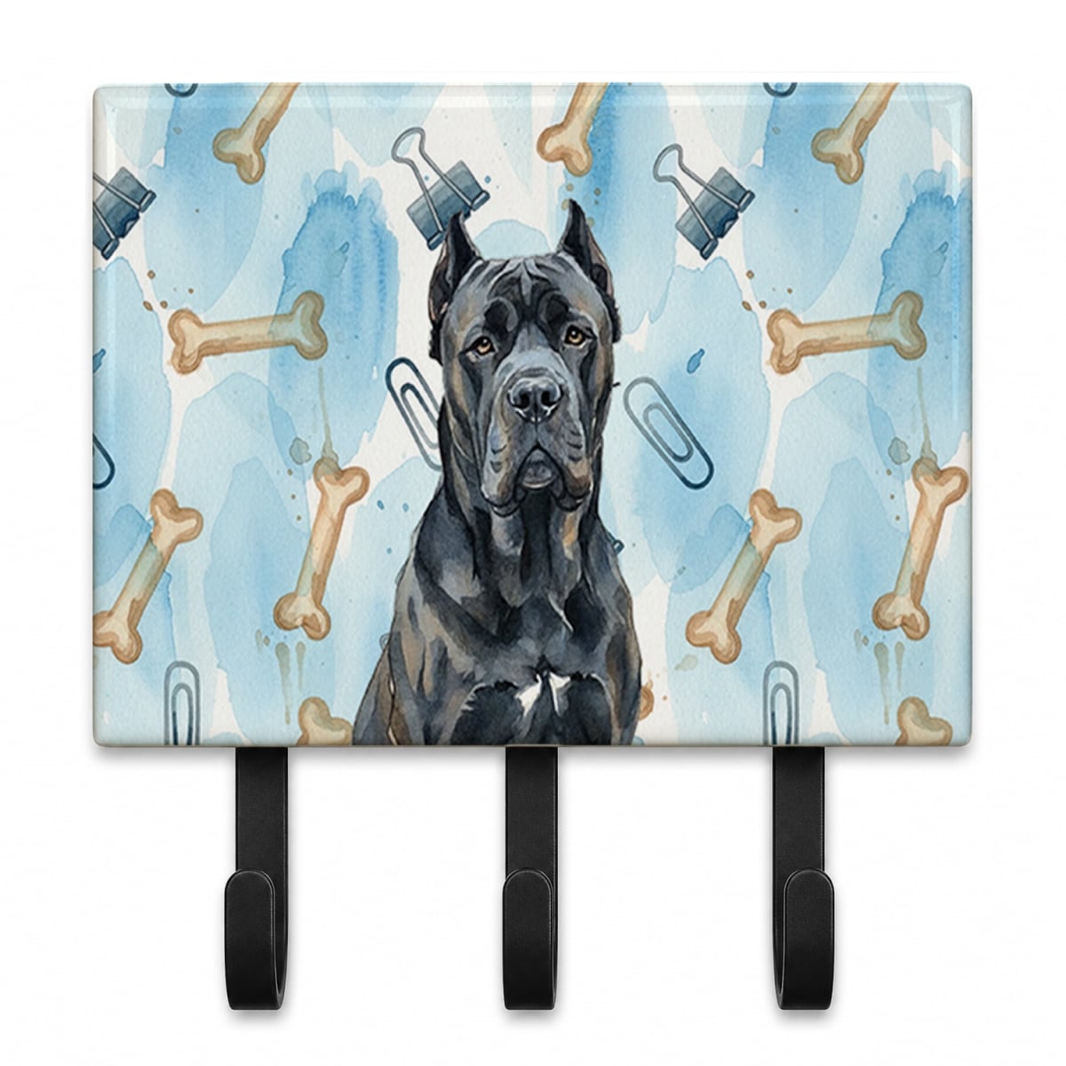DAC9217TH68 9 x 6 in. Cane Corso Coworker Leash or Key Holder