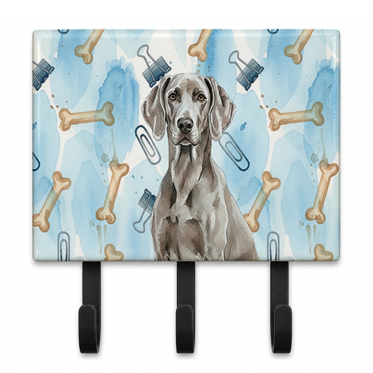 DAC9509TH68 9 x 6 in. Weimaraner Coworker Leash or Key Holder
