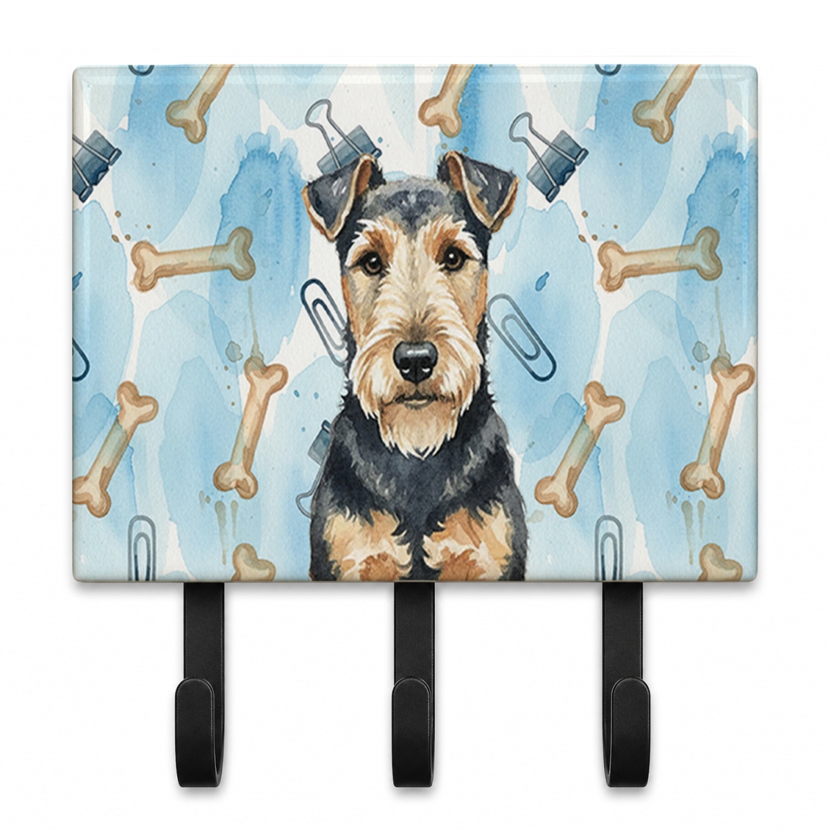 DAC9511TH68 9 x 6 in. Welsh Terrier Coworker Leash or Key Holder