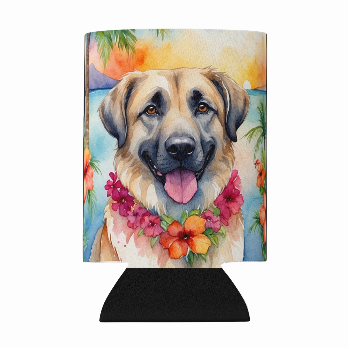 DAC6356CC 5 x 3 in. Anatolian Shepherd Luau Can or Bottle Hugger