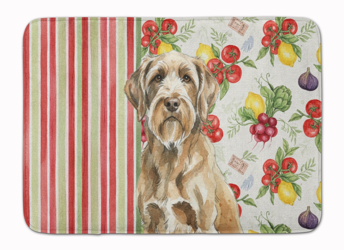 WDK8427RUG 19 x 27 in. Spinone Italiano Vegetables Memory Foam Kitchen Mat