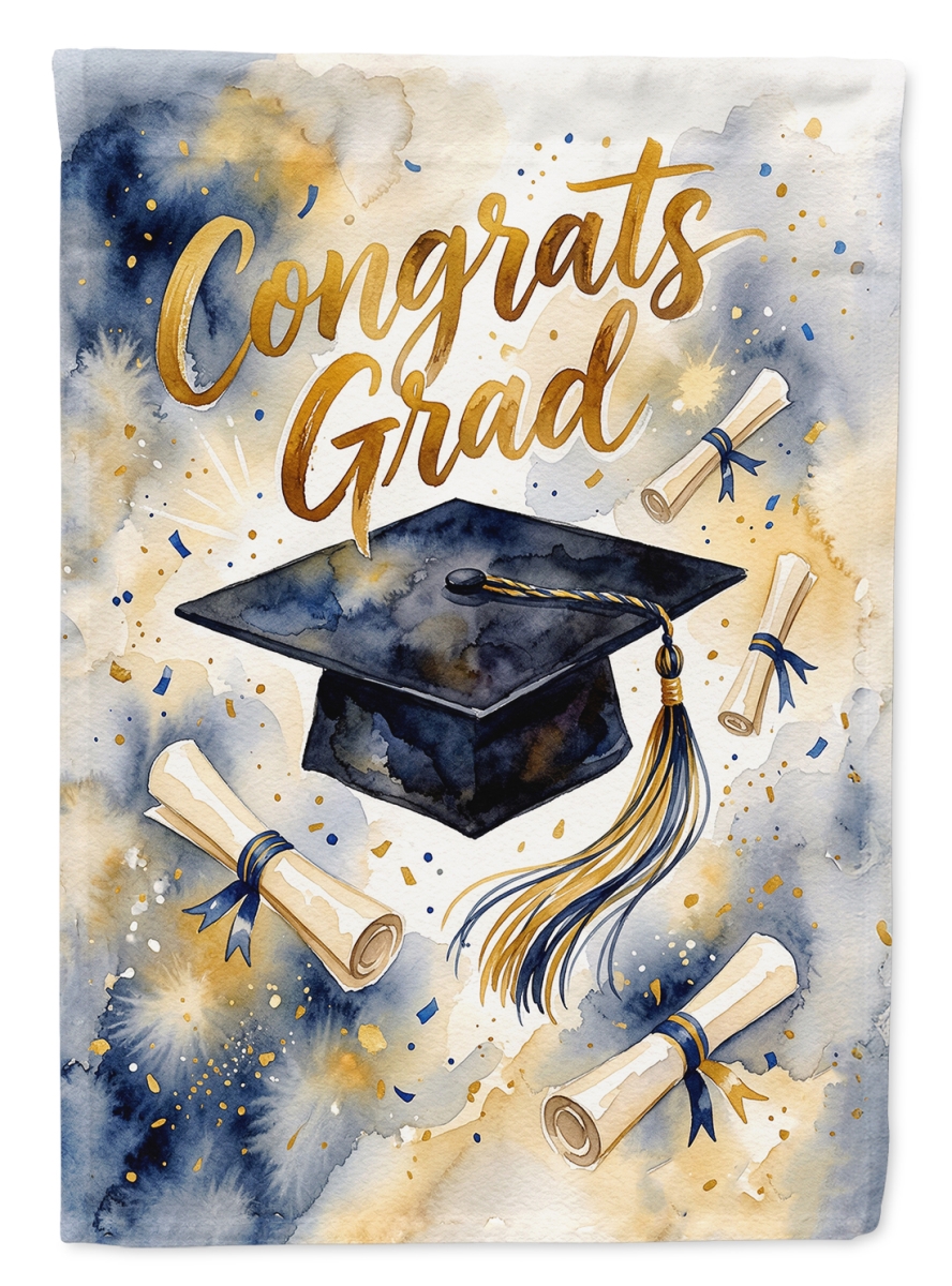 FNT1606GF 15.5 x 11.25 in. Congrats Grad Bold Script Art Garden Flag